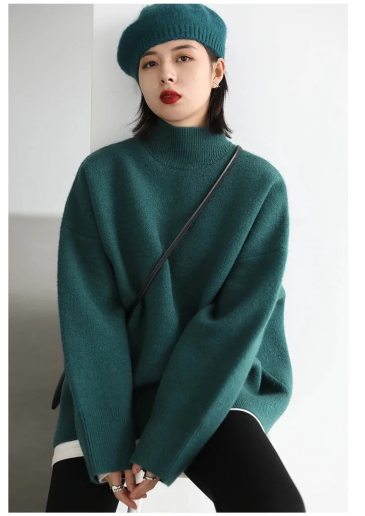 Turtleneck Basic Sweater