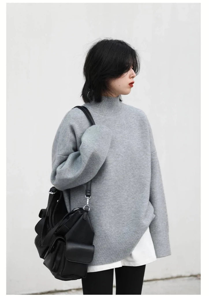 Turtleneck Basic Sweater