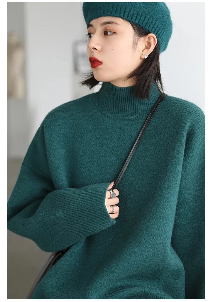 Turtleneck Basic Sweater