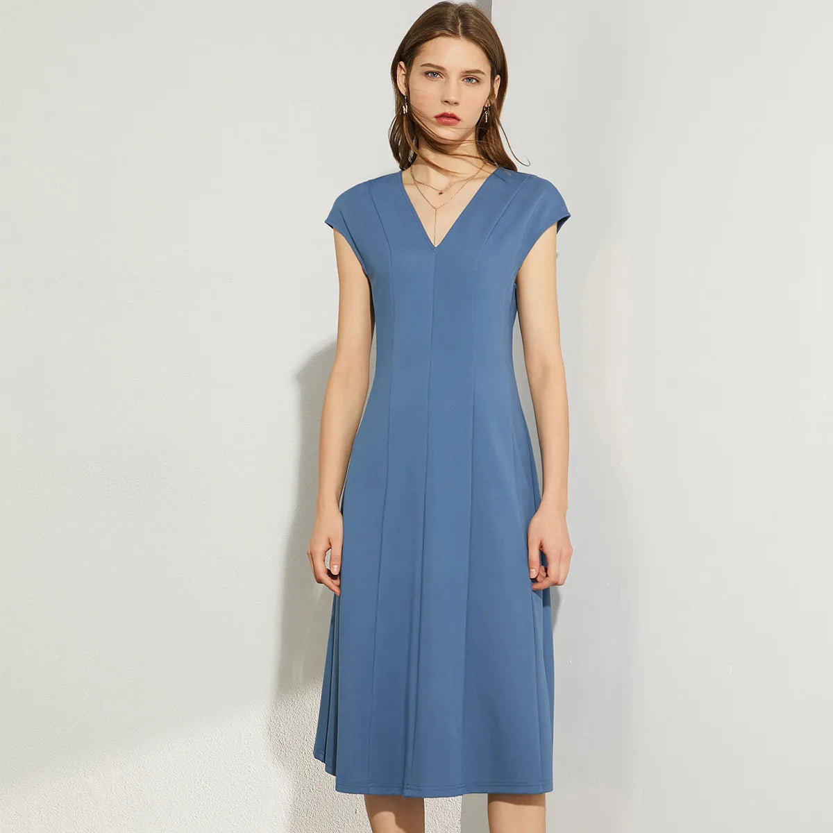 Minimalism Sleeveless Dress - BEYOND FASHION