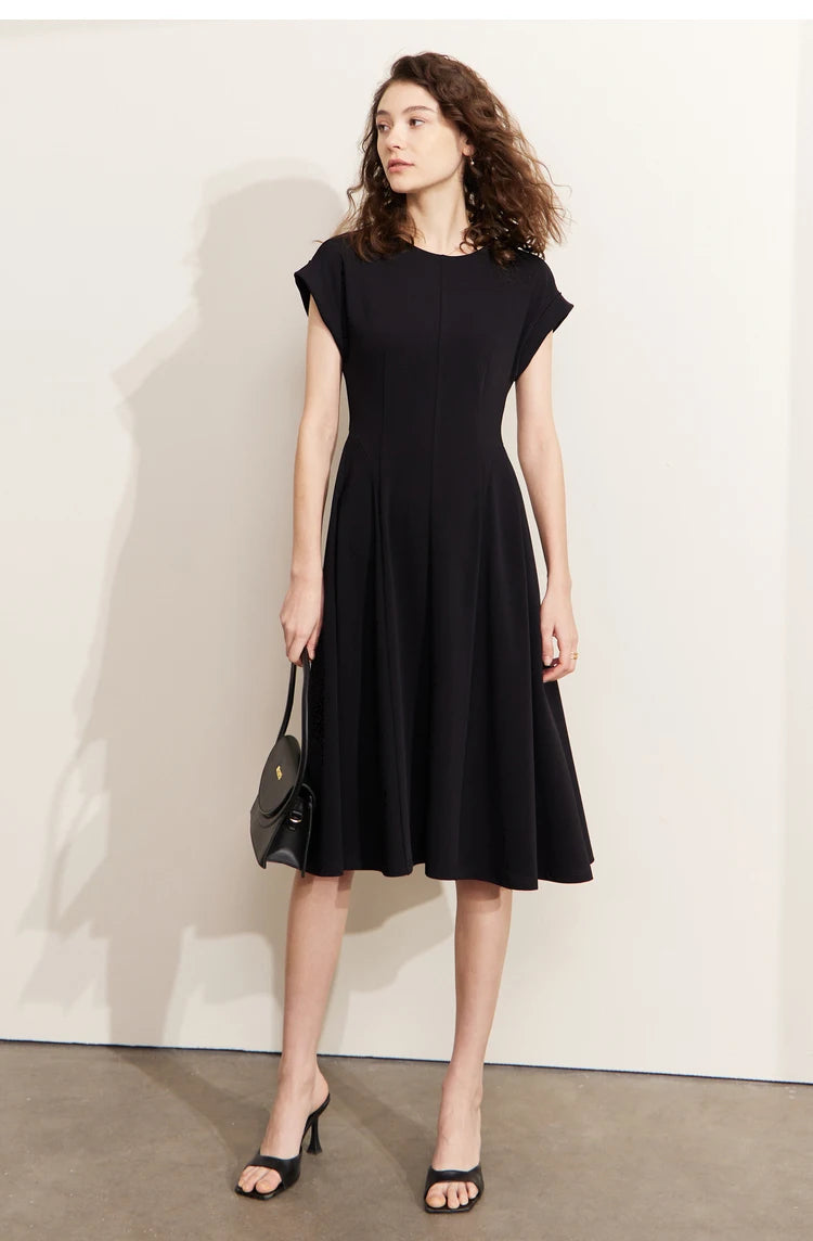 Minimalism Elegant Midi Dress