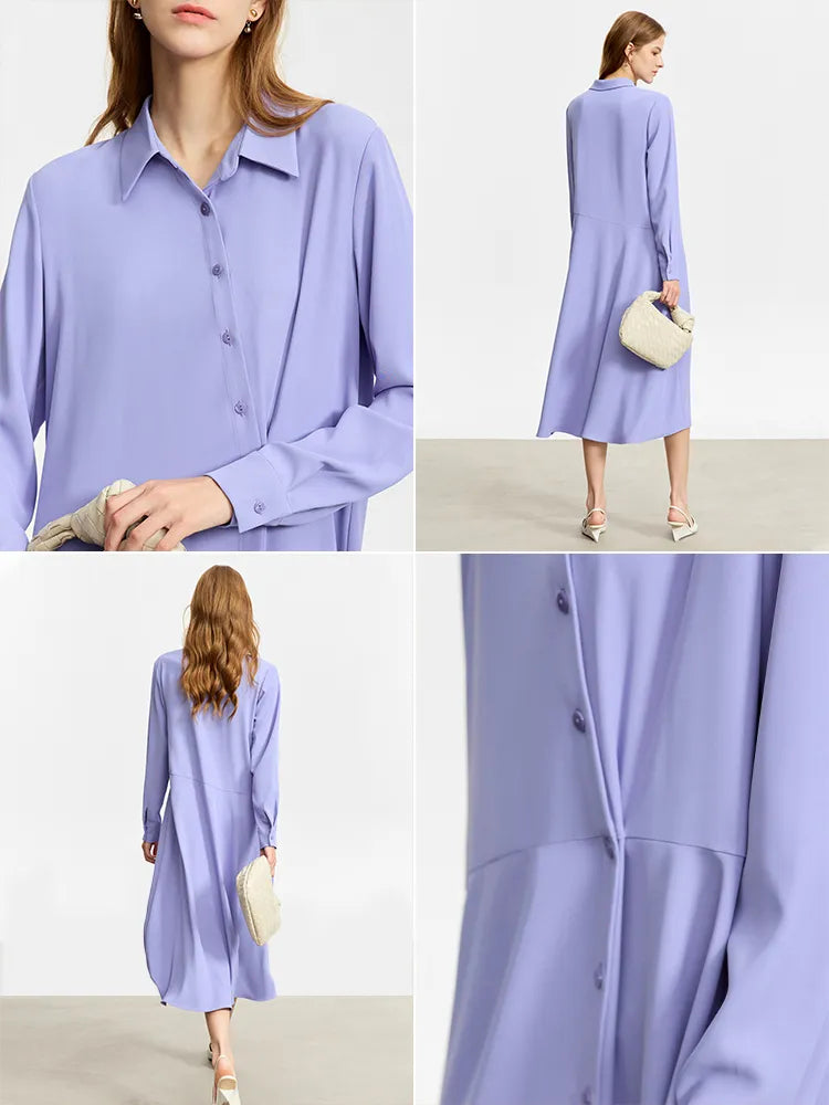 Minimalist Midi Shirt Dresses