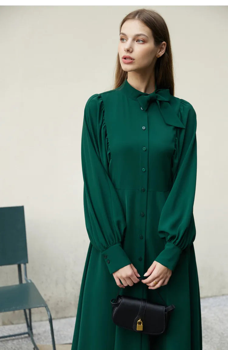 Minimalism A Line Chic Dress