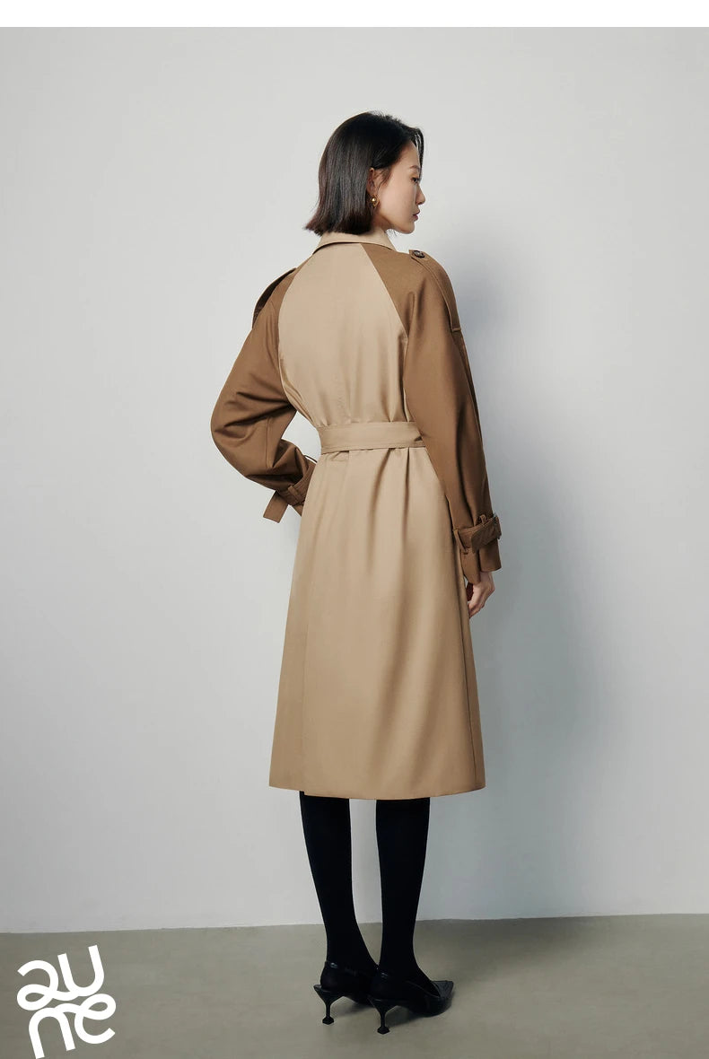 Mid-Length Trench Coat