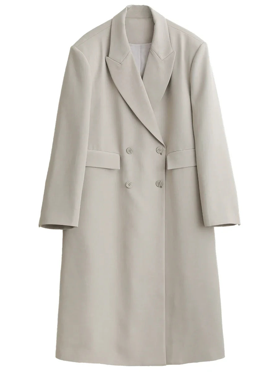 Classic Long Trench Coat