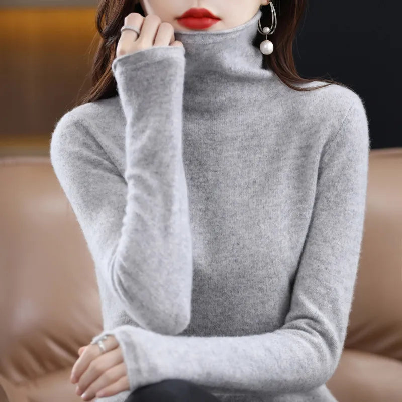 Merino Wool Cashmere Sweater