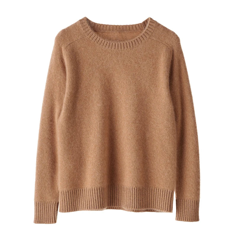 Cashmere Round Neck Sweater