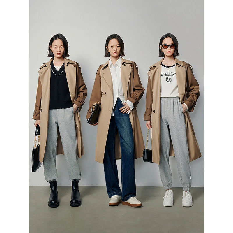 Mid-Length Trench Coat