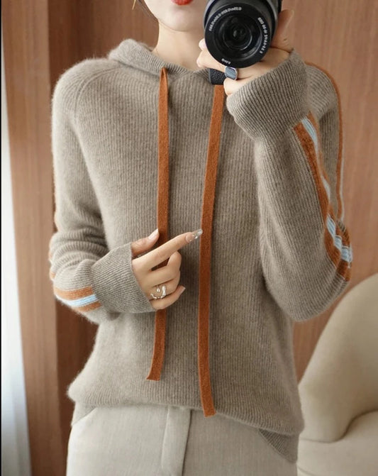 Wool Hooded Sweater