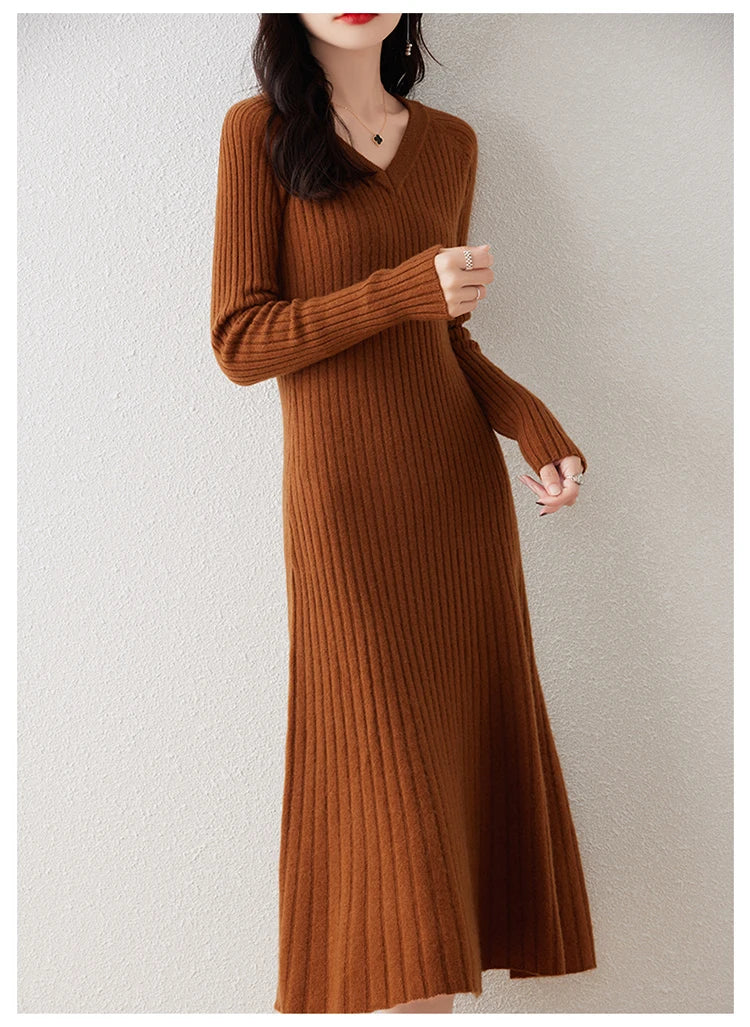 Wool Sweater Dress