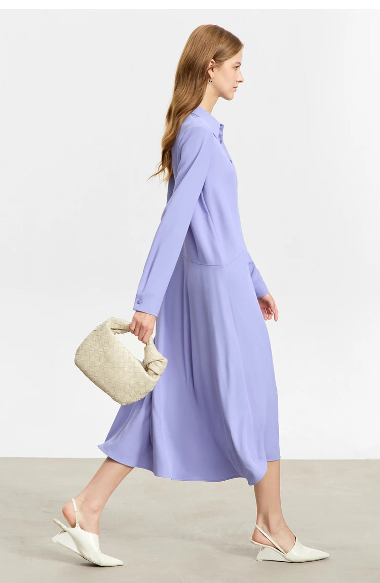 Minimalist Midi Shirt Dresses