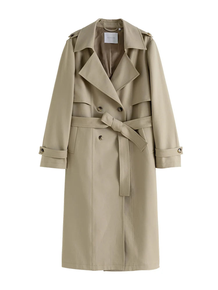 Classic Long Trench Coat