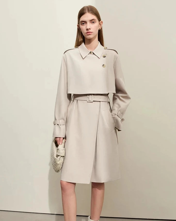 Minimalism Trench Coats