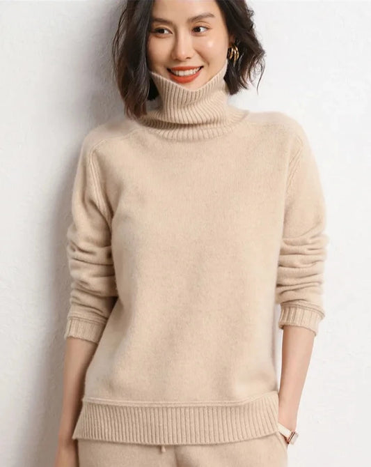 Cashmere Turtleneck Sweater