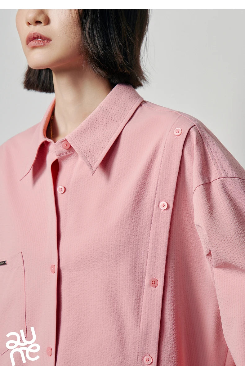 Loose Pink Shirt