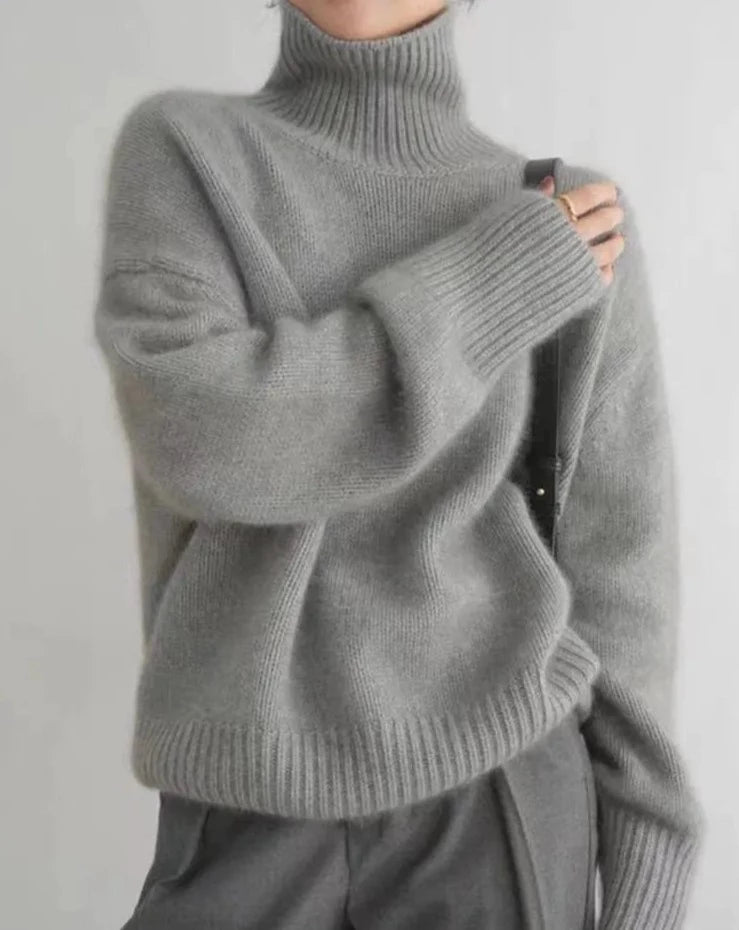 Turtleneck Wool Sweater