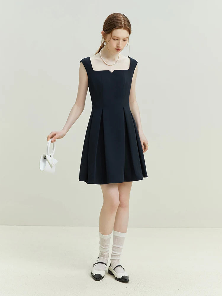 Elegant Black Short Dress