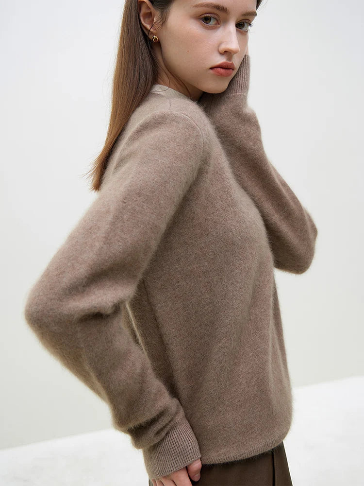 Round Neck Basic Sweater