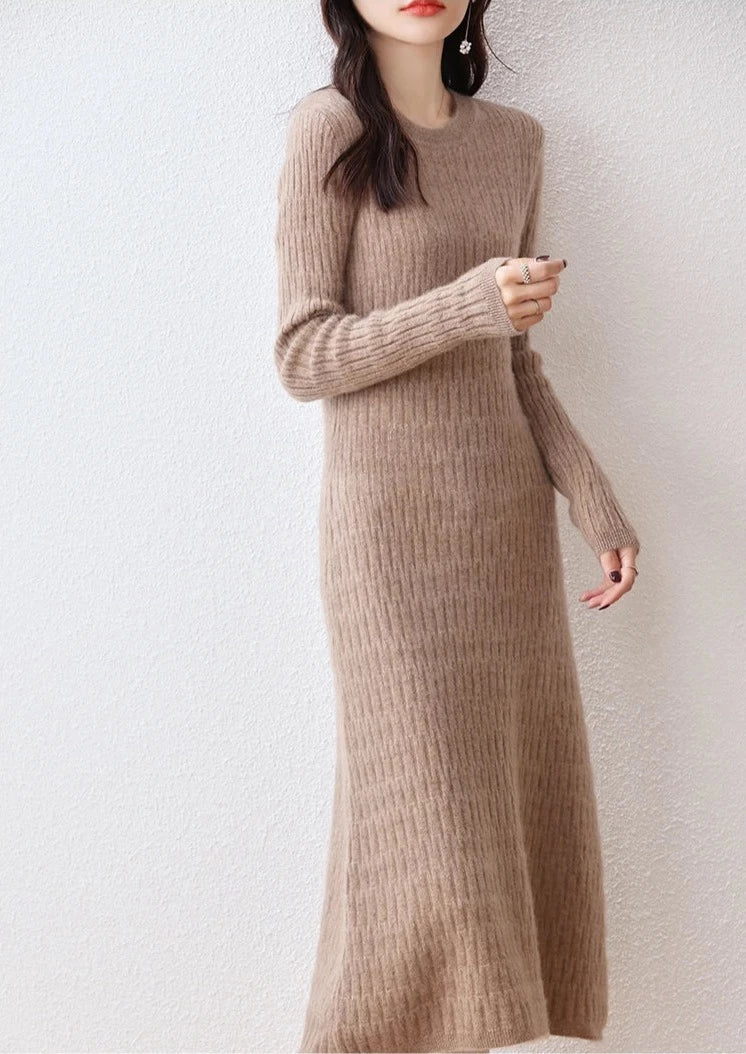 Merino Wool Long Dress