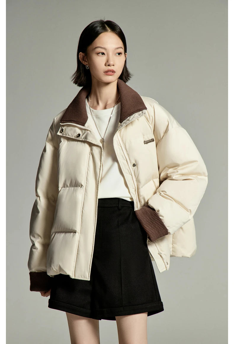 Lapel Loose Thick Casual Jacket