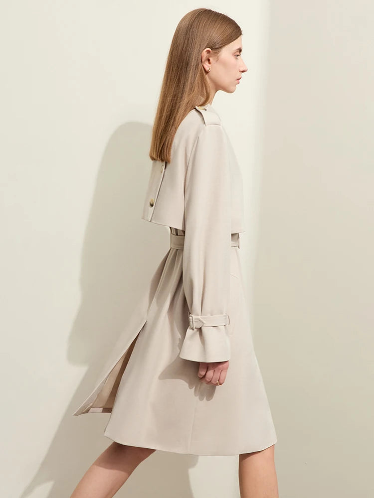 Minimalism Trench Coats