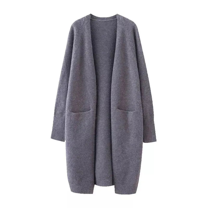 Loose Cardigan With Pockets - BEYOND