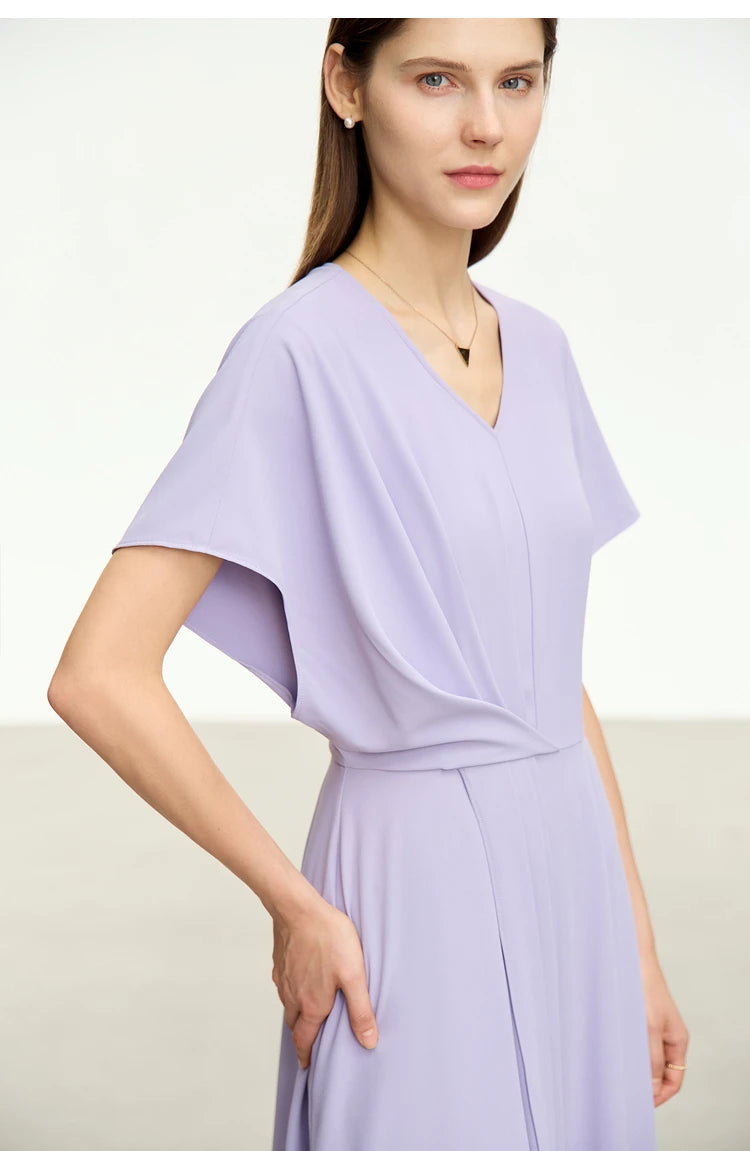 Asymmetrical Midi Dress