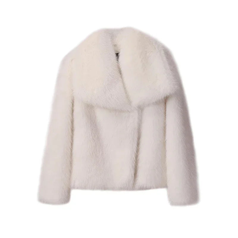 Fluffy Fur Coat - BEYOND FASHION