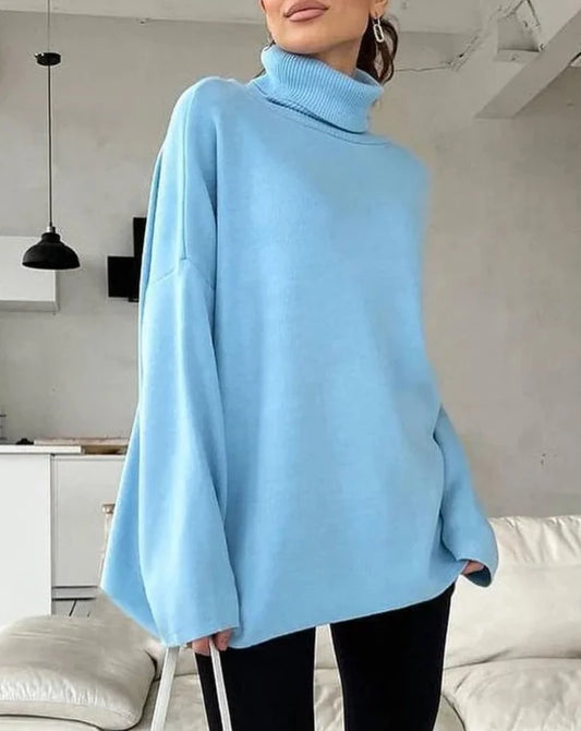 Oversize Turtleneck Sweater