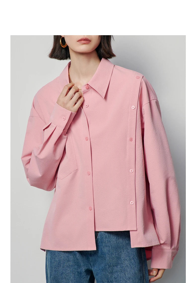 Loose Pink Shirt