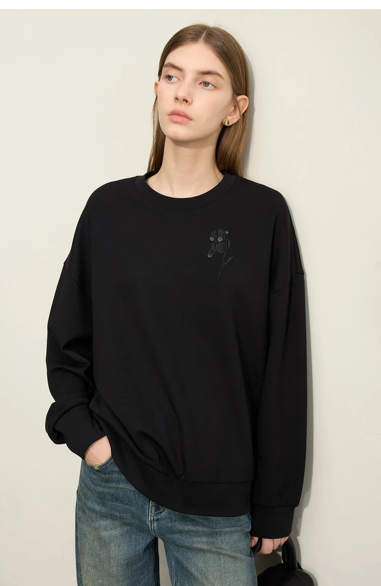 Minimalism Loose Sweatshirt