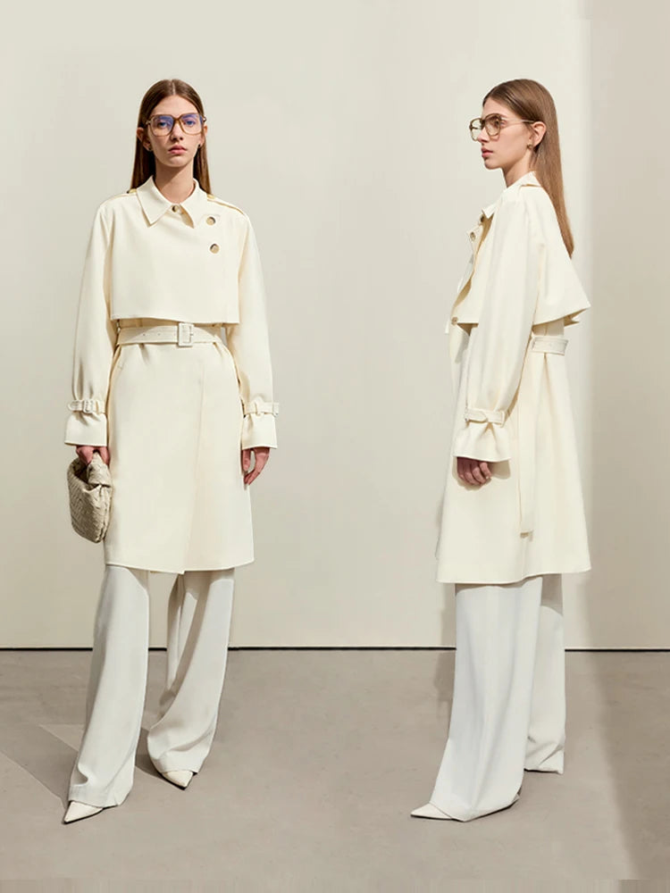 Minimalism Trench Coats