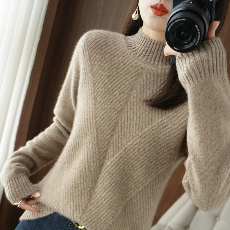 Turtleneck Loose Sweater