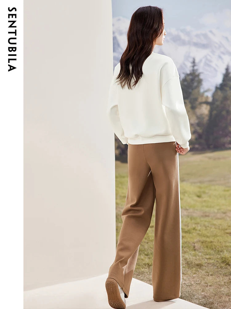 Casual Sweatshirt And Pants Set