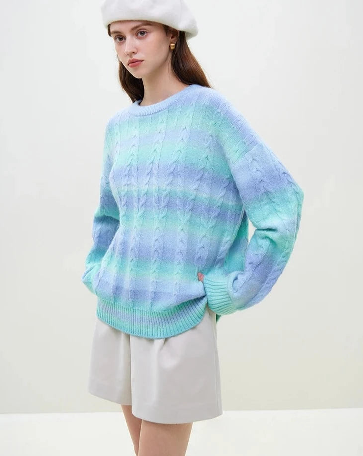 Round Neck Loose Sweater