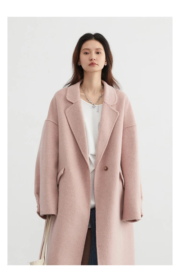 Casual Loose Woolen Long Coat