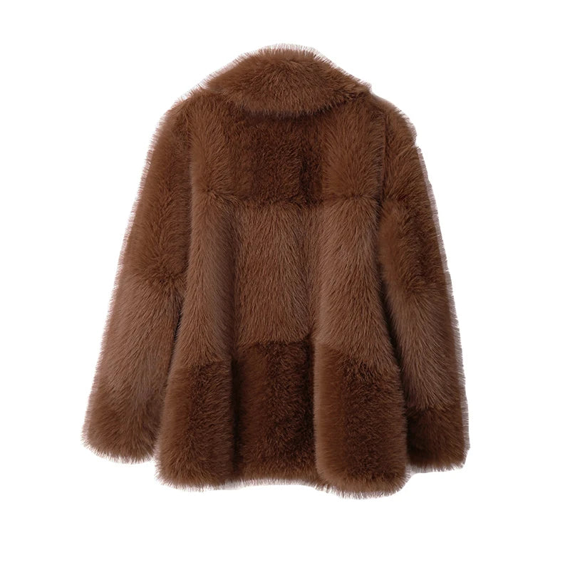 Fluffy Fur Coat