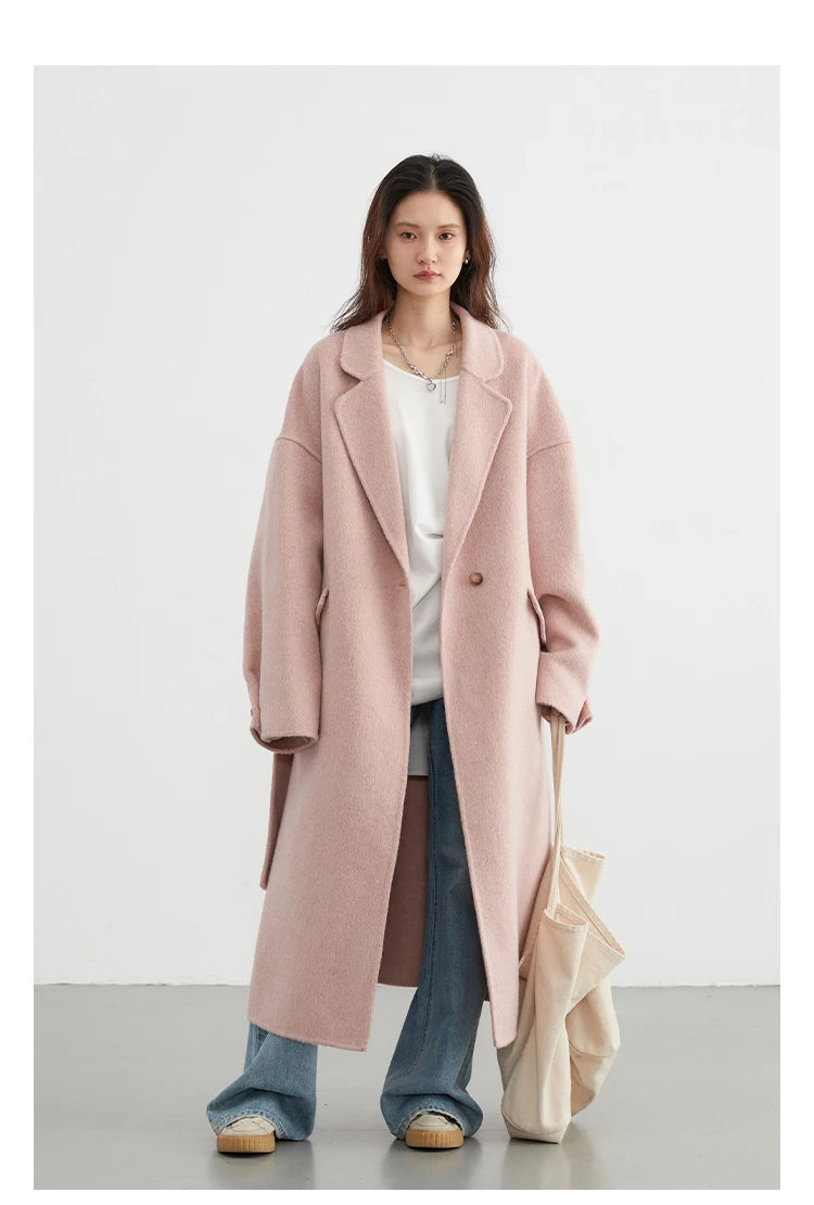 Casual Loose Woolen Long Coat