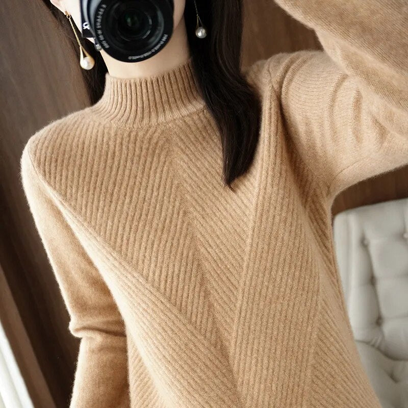 Turtleneck Loose Sweater