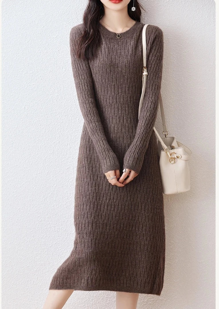 Merino Wool Long Dress