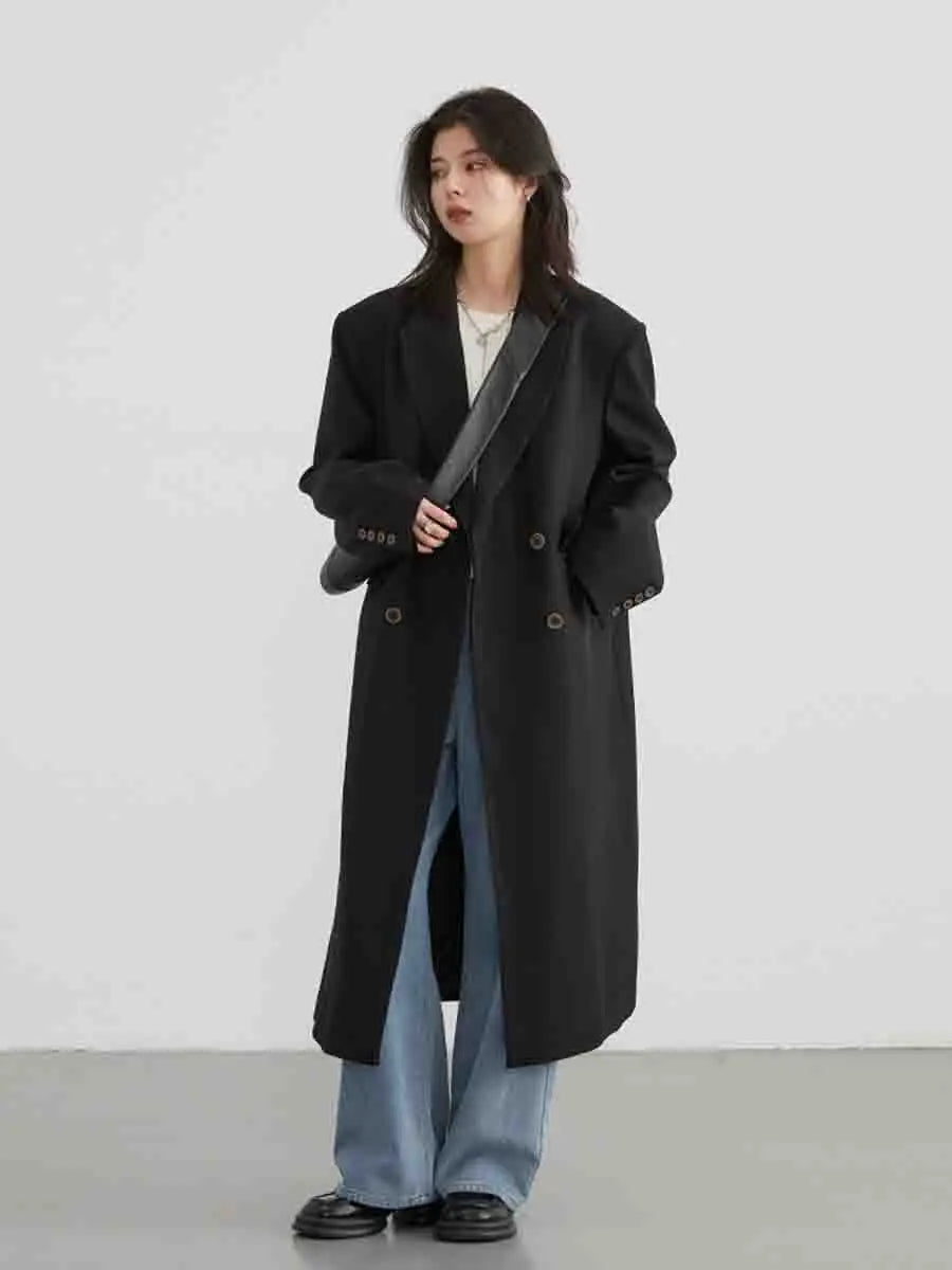 Classic Long Trench Coat