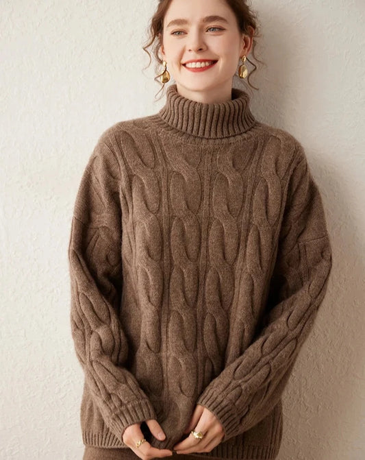 Turtleneck Cashmere Sweater