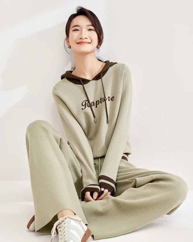 Hoodie And Sweatpants Casual Set