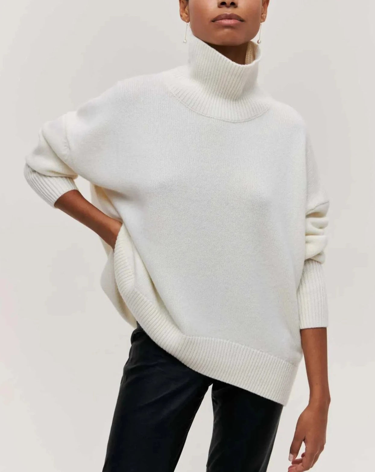 Turtleneck Oversized Sweater