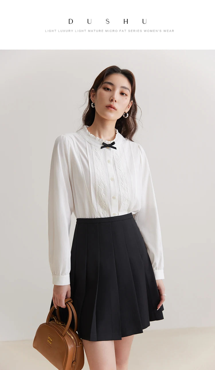 Classical Chic Jacquard Shirt