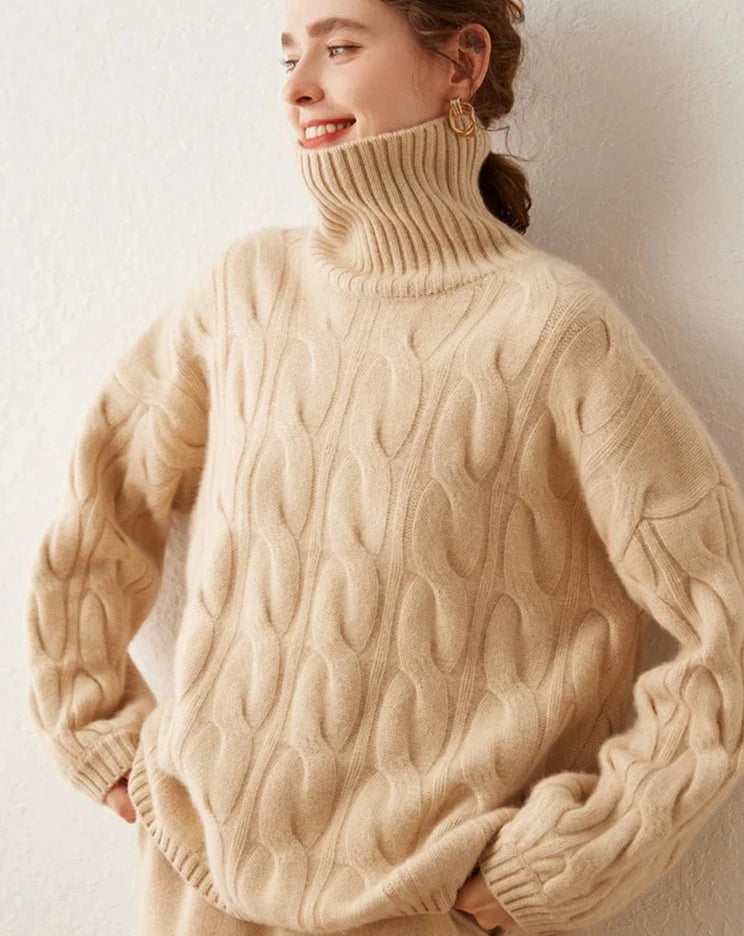 Turtleneck Cashmere Sweater