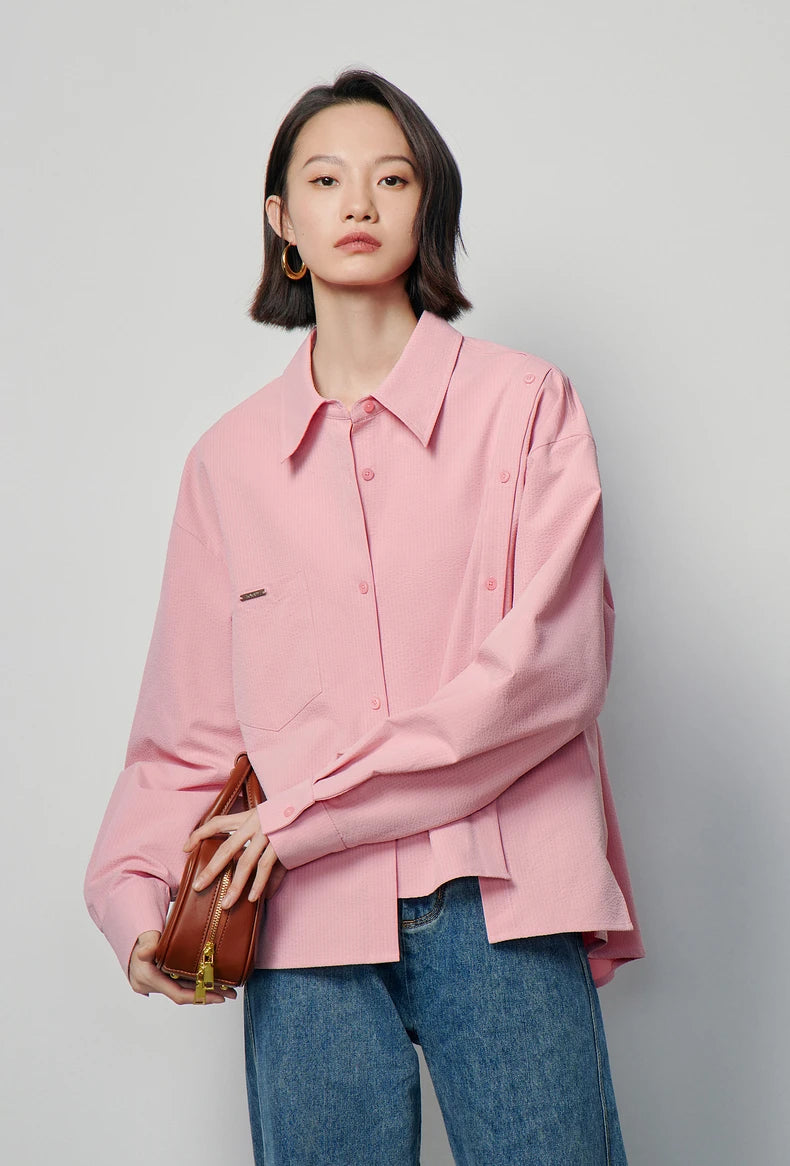 Loose Pink Shirt