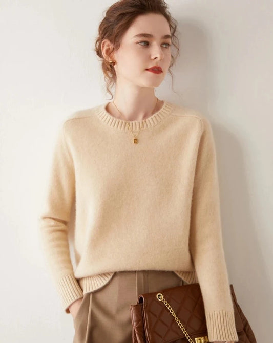 Cashmere Round Neck Sweater