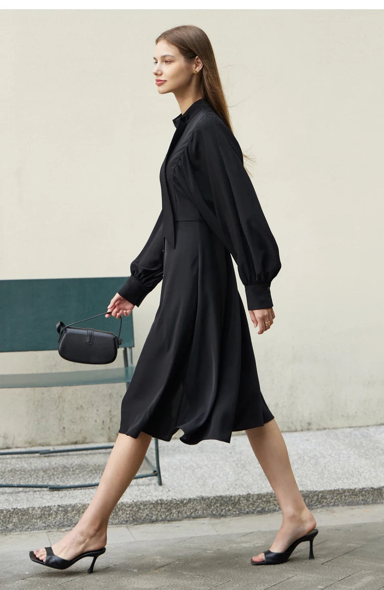 Minimalism A Line Chic Dress