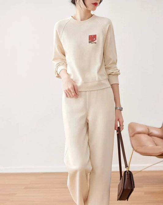 Two Piece Casual Pant Set